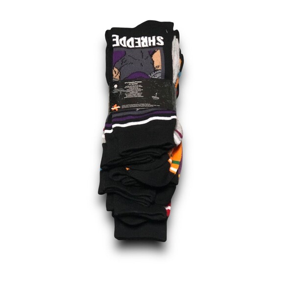 Nickelodeon Teenage Mutant Ninja Turtles Men's Crew Socks - (6 Pairs) - Picture 4 of 4
